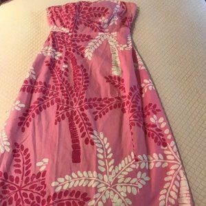 Lilly Pulitzer Royal Palm Way Sz 4